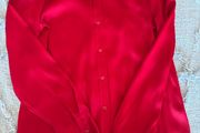 Dunnes Red blouse shirt
