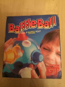 Rare 1980's Baffle Ball Game
