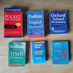 Dictionary - English/ Irish/ French