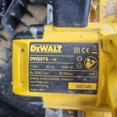 dewalt 110 circular saw