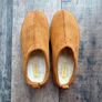SeQwl UK 6/39Camel Platform Mule Slippers Faux Suede Chunky Sole Clogs Image 5