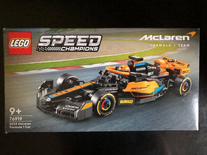 Lego 2023 McLaren Formula 1 Car 76919 Speed Champions