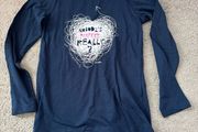 girls long sleeve nobody's perfect 7-8 year old 128cm