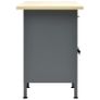 Workbench Black 160x60x85 cm Steel Image 5