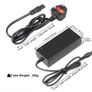 Scooter Charger 42V 2A AC Power Adapter Battery Charger for Electric Self-Balancing Scooter, Two Wheel Smart Drifting Board, Electric Scooters, Segway Hoverboard UK Universal Charger 3 pin Image 4