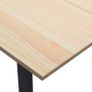 Dining Table 220x100x76 cm Pinewood Image 3