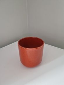 Terracotta pot for plant