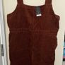 Dorothy Perkins Solid Corduroy Pinafore Dresses Image 4