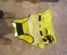 snickers tool vest