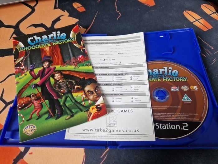 Charlie and the Chocolate Factory PlayStation 2 Ps2 Games Original