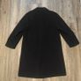 Men's Bugatti Wool & Cashmere Overcoat Made in Germany Black Vintage Image 3