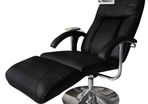 Modern and classy style lounger Deluxe, PU synthetic leather massage chair