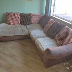 L shaped couch