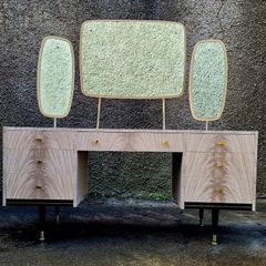 Mid-century formica dressing table