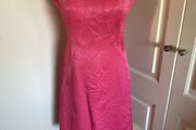 Vintage 1960s Frank Usher size 10-12 lined dress