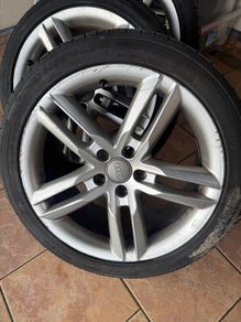 Audi 18'' alloys x4 - New tyres