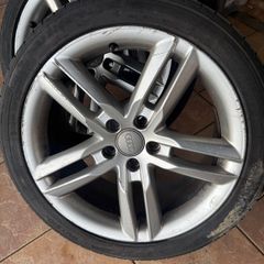 Audi 18'' alloys x4 - New tyres