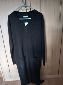 Ladies Black Midi Dress