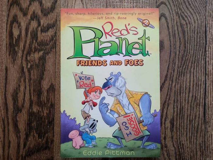 Red's Planet Comic Book 1 & 2 by Eddie Pittman, Age 8+