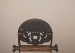 Cast iron toilet holder