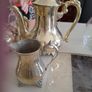 4 Piece vintage silver coffee Tea set Image 2