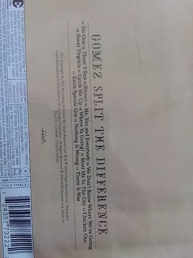 Gomez CD  - Split The Difference