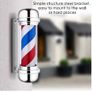 Rotating Strips LED Barber Pole Light Red White Blue Image 3