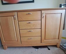 spacious sideboard