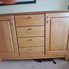 spacious sideboard