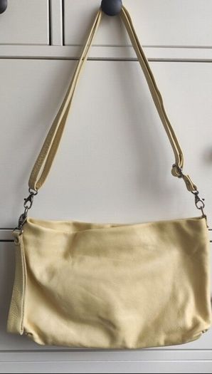 BIBA Genuine Leather Bag & Wristlet