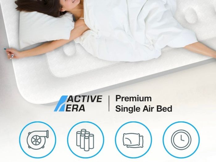 Premium Double Size AirBed with a Built-in Electric Pump and Pillow SEE DESCRIPTION FOR MORE SIZES (FREE POSTAGE)