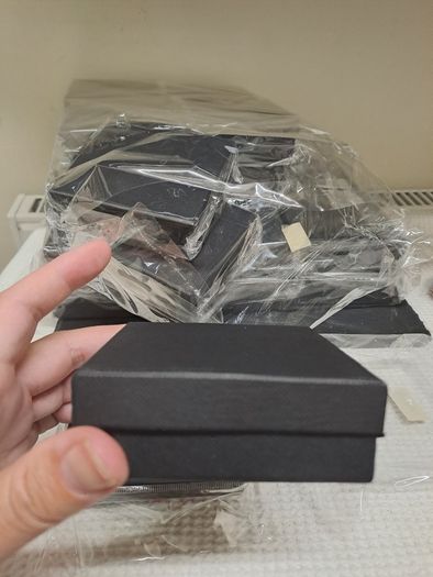 24 Black Gift Jewellery Presentation Boxes Bundle