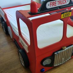 Child Fire Engine Bed