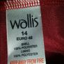 Wallis exclusive maxi dress with shawl  red wine /burgundy size UK14 EUR42 Perfect condition Image 4