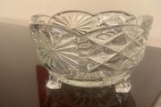 Vintage 50's Glass Sugar Bowl