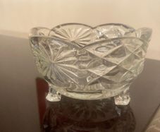 Vintage 50's Glass Sugar Bowl