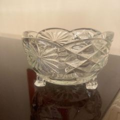 Vintage 50's Glass Sugar Bowl
