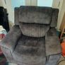 Grey Reclining Chair Image 3