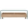 Coffee Table Clear 98x45x31 cm Tempered Glass Image 2