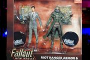 Fallout New Vegas Riot Ranger Armor And Benny Survivor McFarlane Toys Action Figure 2 Pack 2025 18cm