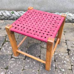 Vintage sugan stool