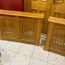 Solid Oak radiator covers Image 3