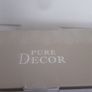 Candle Set/"Pure Decor" Glass Flicketing LED Candle Set (3) .. Reduced Image 6