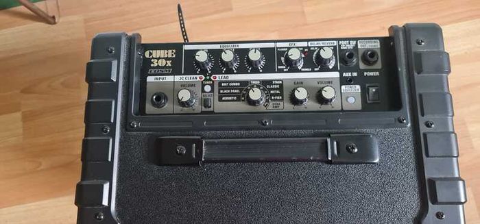 Roland CUBE 30x with COSM Guitar amp.