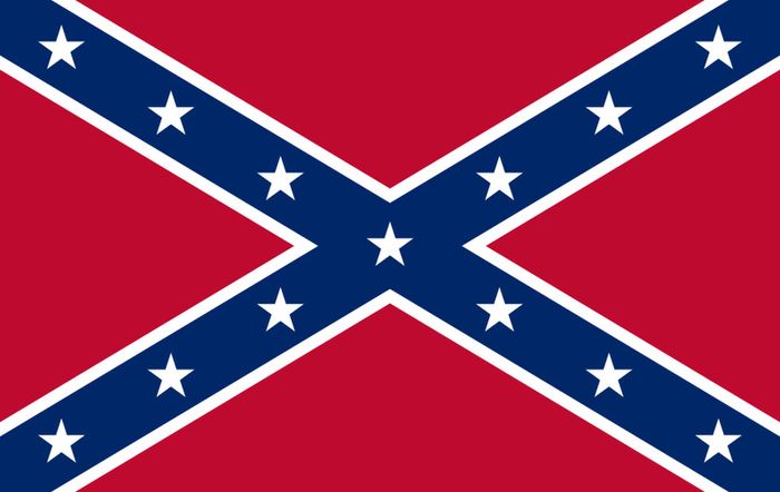 Huge Confederate Flag Free Post 8 x 5 foot