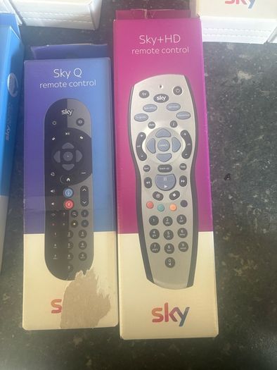 sky remote and sky plus