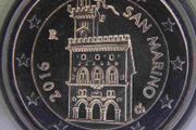 San Marino 2 Euro National Regular Coin 2016. Uncirculated.