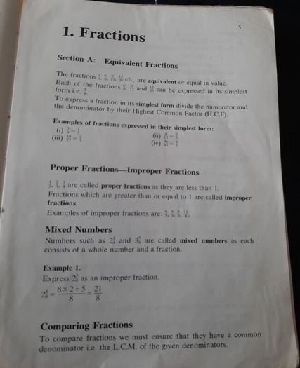 old maths school books from 80's