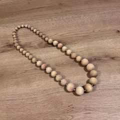 Wood Bead Necklace