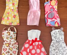 6 Dolls Dresses